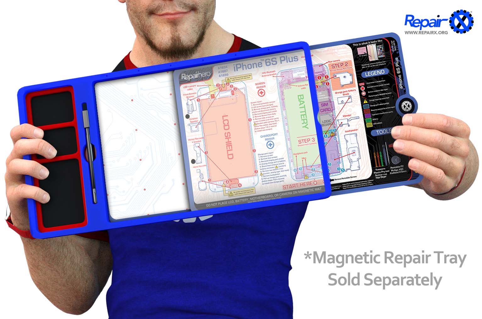 iPhone 6s Magnetic Screw Mat