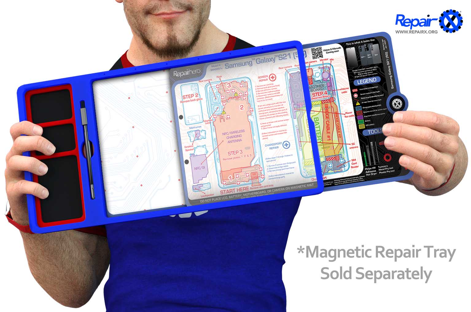 FixMat: Magnetic Screw Mat