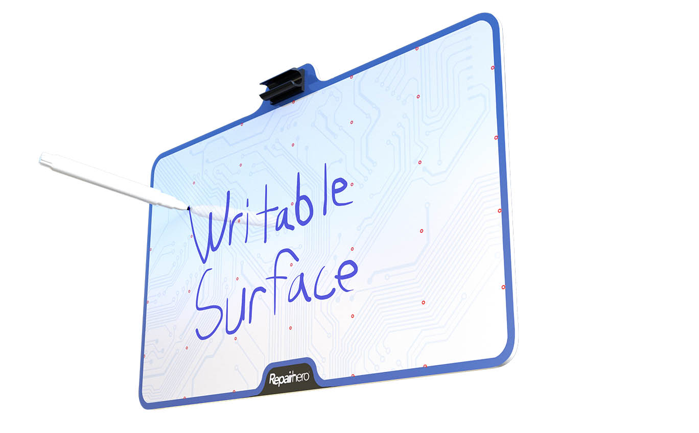 SHOWPIN Magnetic Project Mat Prevent Small Electronics Losing Rewritable Work Surface Mat